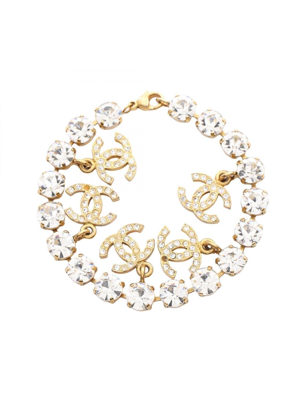 Chanel Cc Logo Bracelet Metal #275962C19B